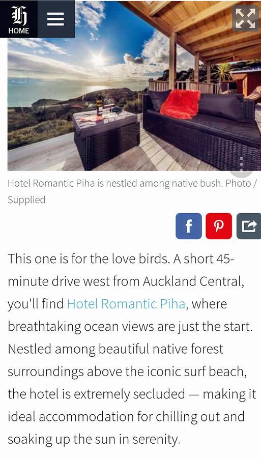 Romantic Piha Eksteriør bilde